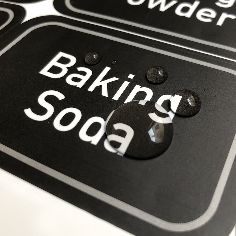 AllSpice 208 Preprinted Water Resistant Bulk Pantry Labels Set - Image 5